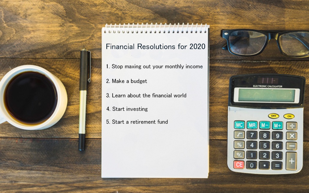 5 financial resolutions for the New Year